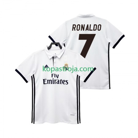 Billiga Fotbollströjor Real Madrid CRISTIANO RONALDO 7 2017 Retro Hemma tröja 2018 Kortärmad